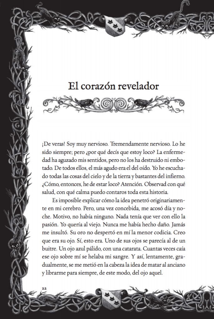 Perezoso espacio Rancio Exclusivo en línea: "El corazón revelador", un cuento de Edgar Allan Poe -  Este País