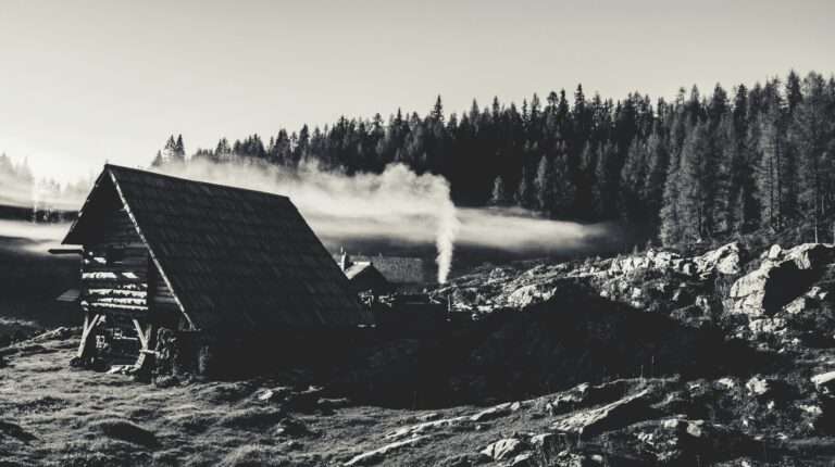 Cabaña con humo. Poema de Henry David Thoreau