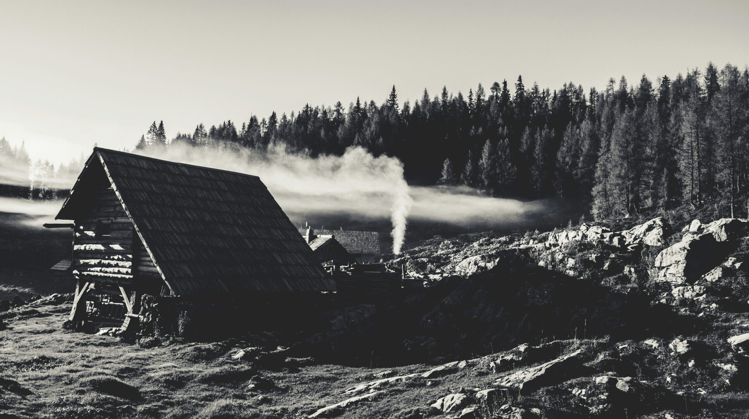 Cabaña con humo. Poema de Henry David Thoreau